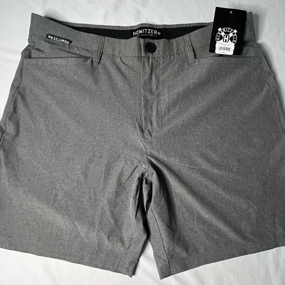 Howitzer Men's Gray Athletic Shorts